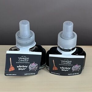 Two New Yankee Candle Witches’ Brew Plug In Scented Refills